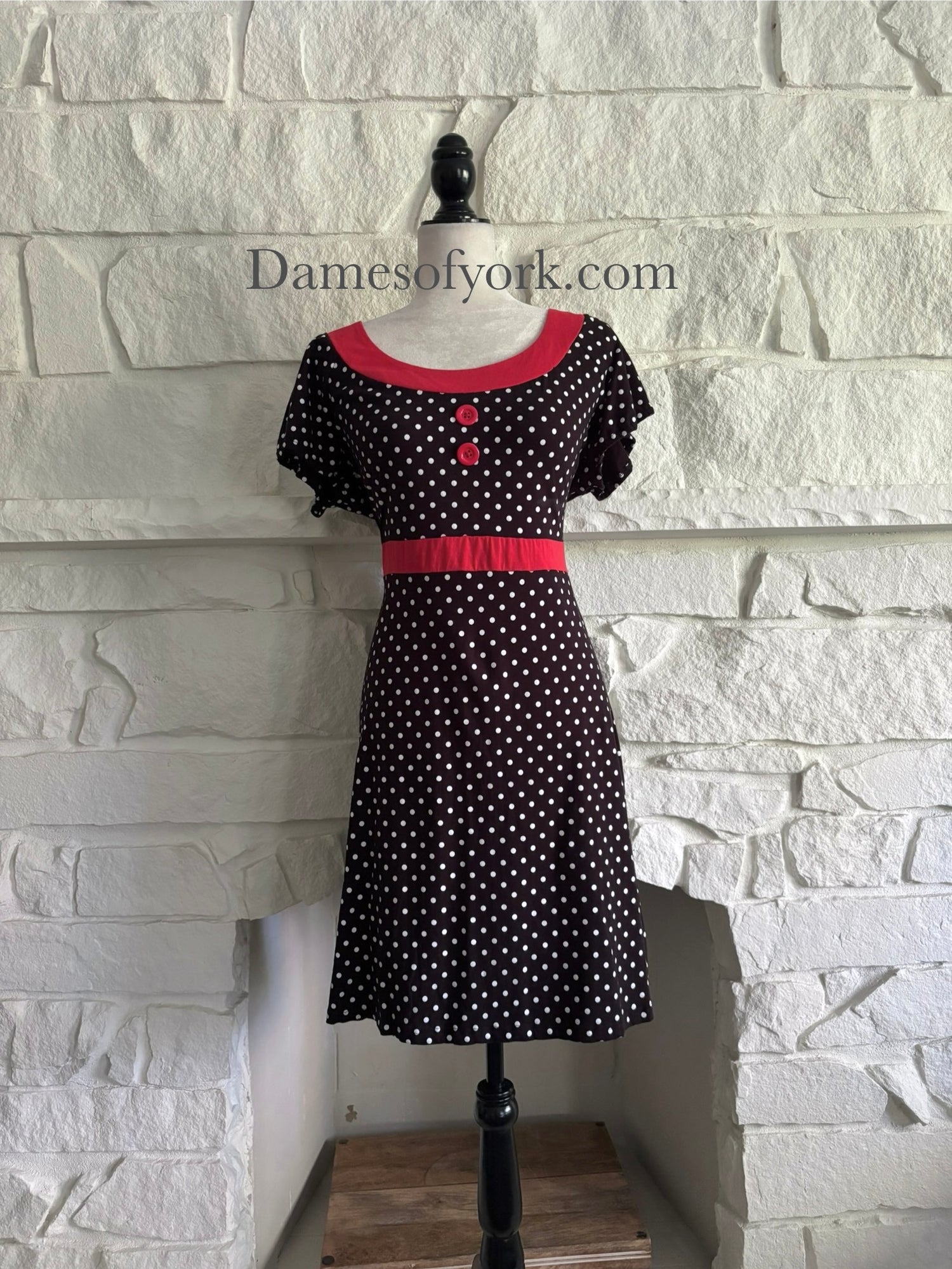 Pinup Polka Dot Dress