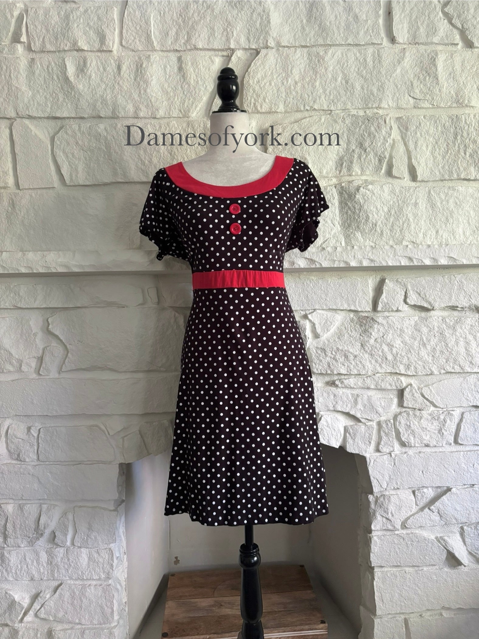 Pinup Polka Dot Dress