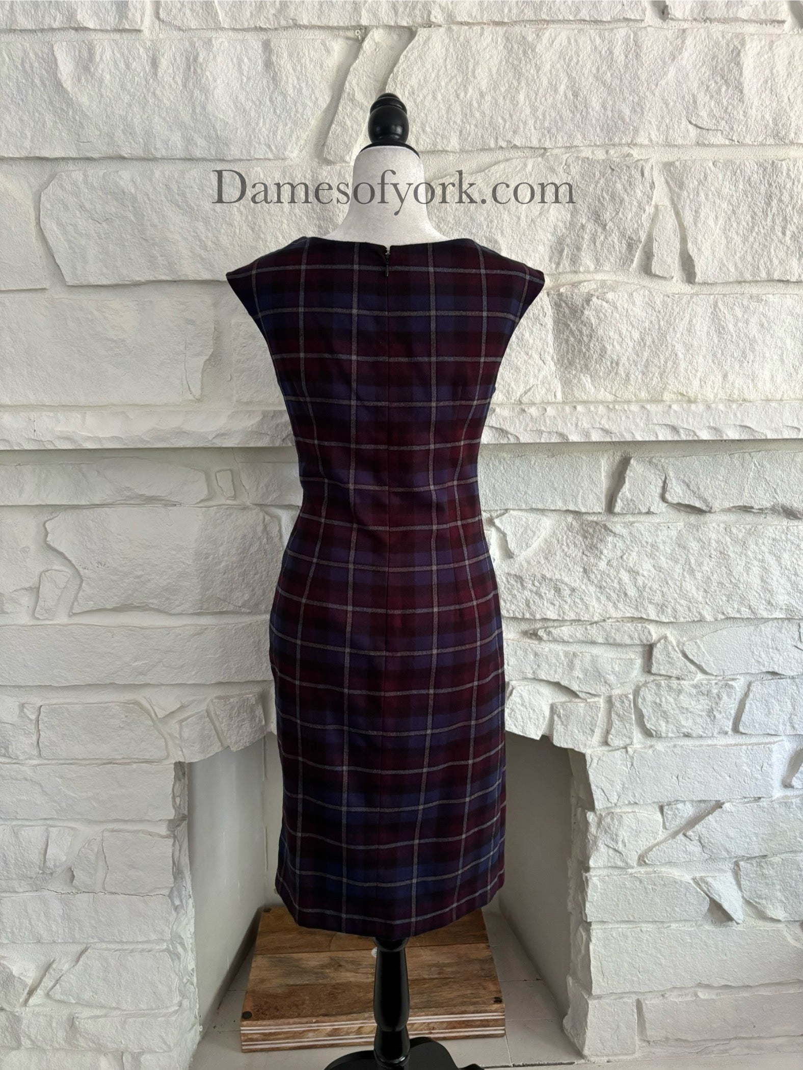 Classy Plaid Dress