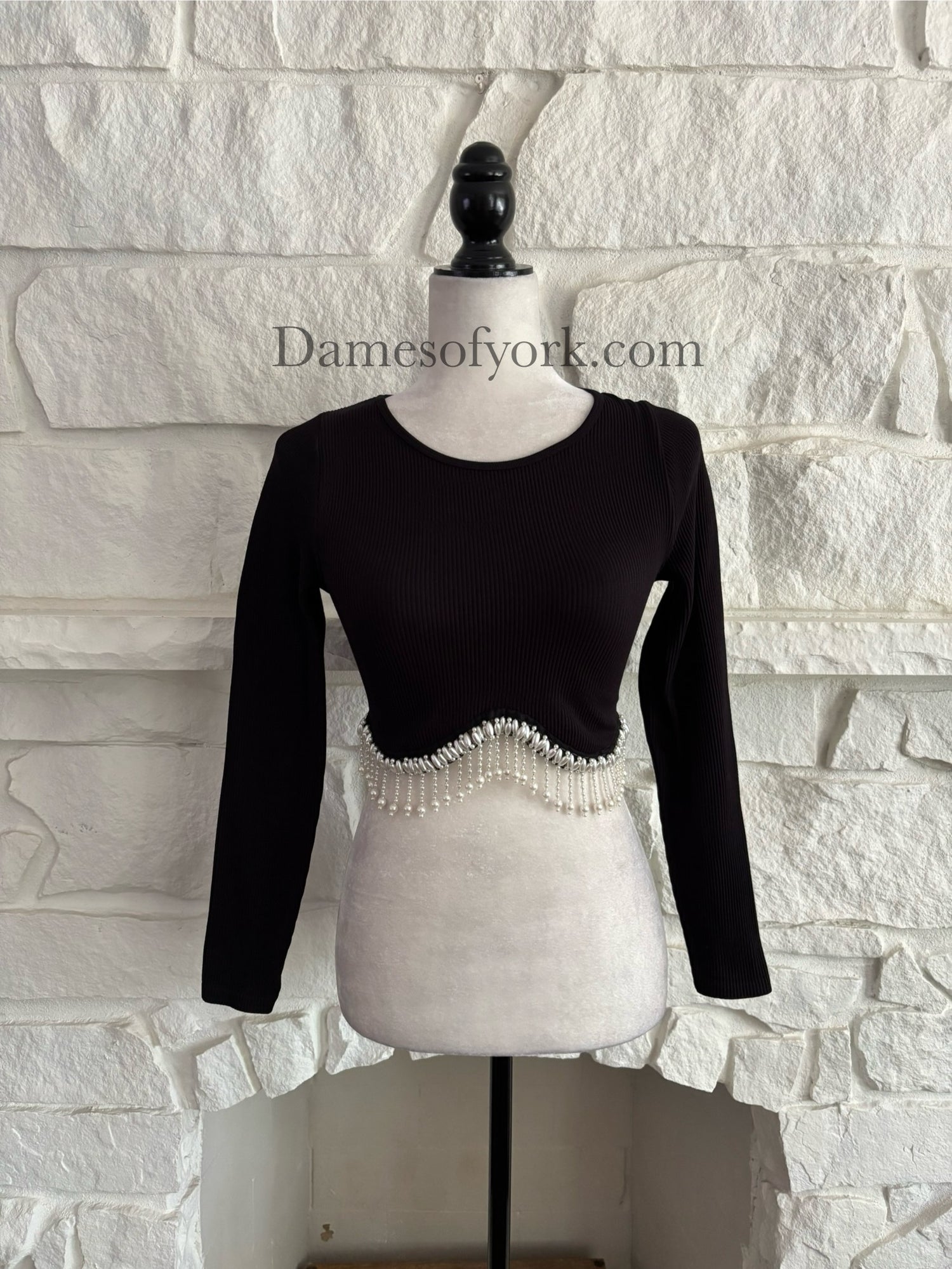 Pearl Crop Top