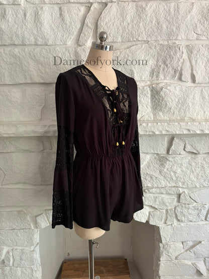 Midnight Meadow Romper