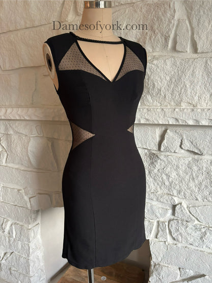 Chain Veil Siren Dress