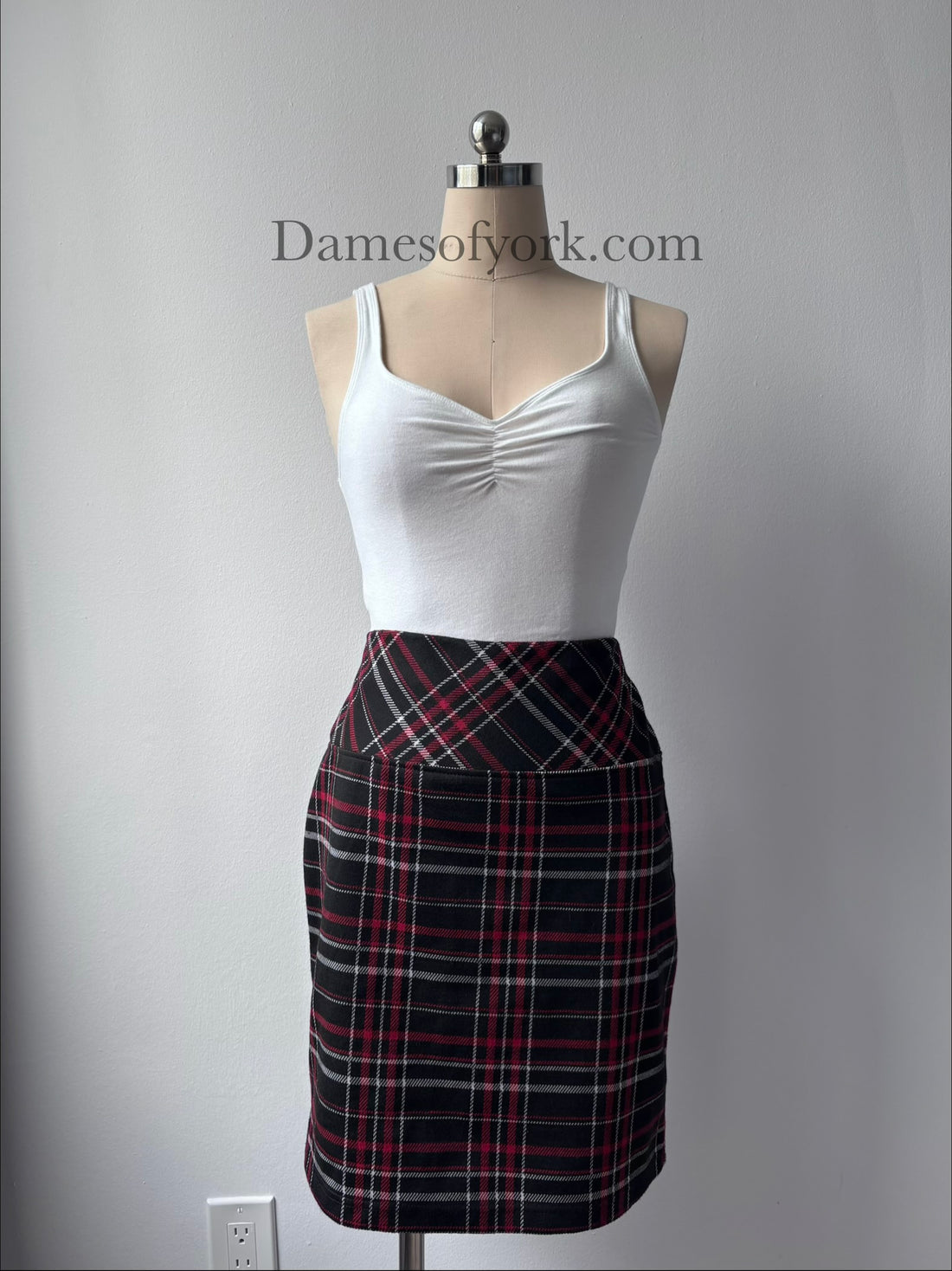 Spellbound Plaid Skirt