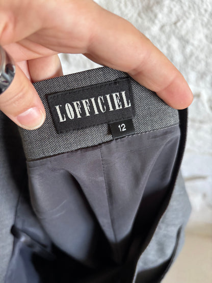 Ashen Line Straight Leg Trousers