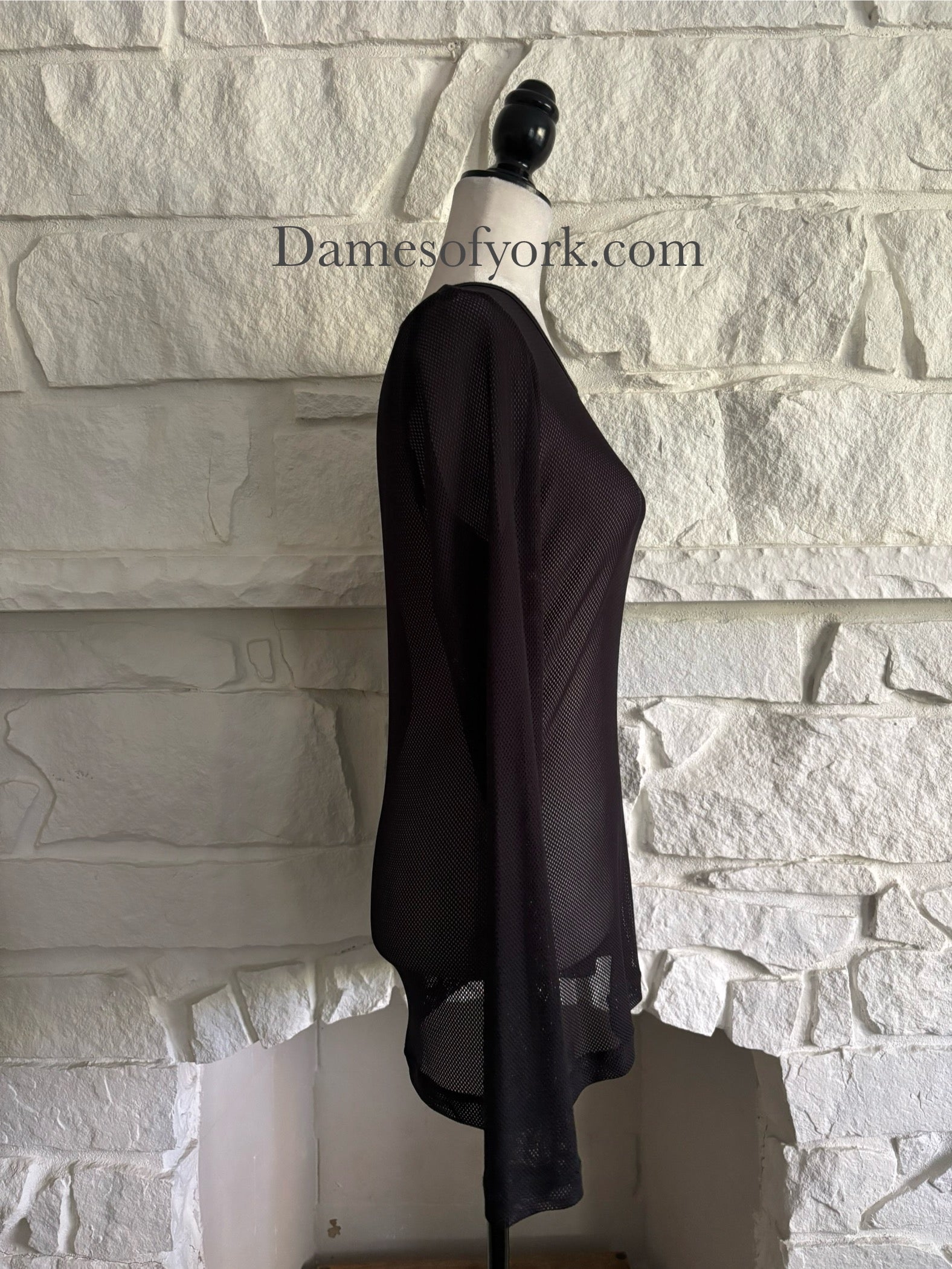Shadow Veil Mesh Top