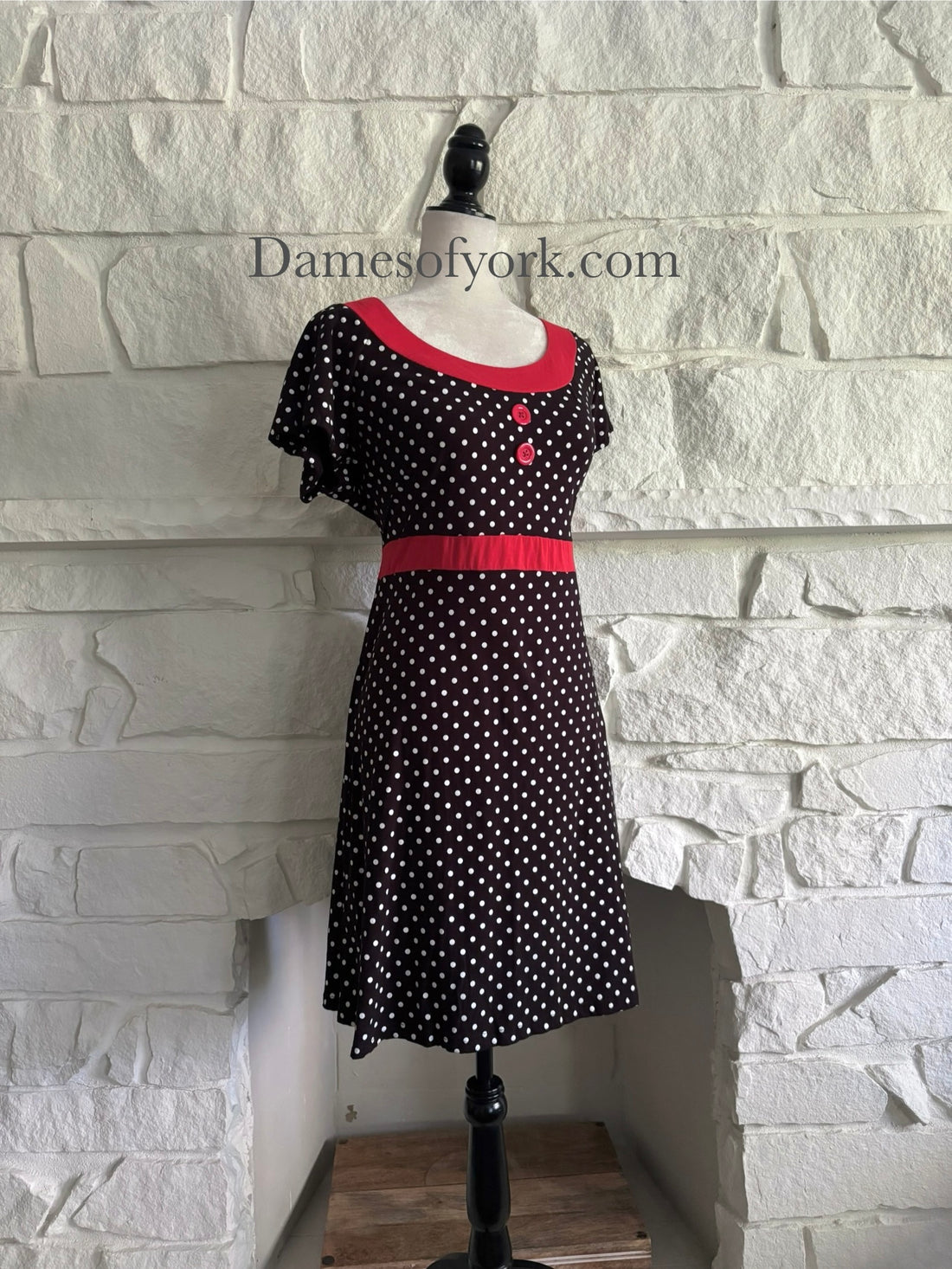 Pinup Polka Dot Dress