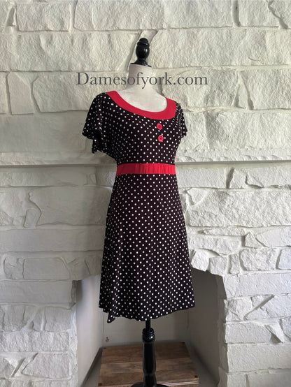 Pinup Polka Dot Dress