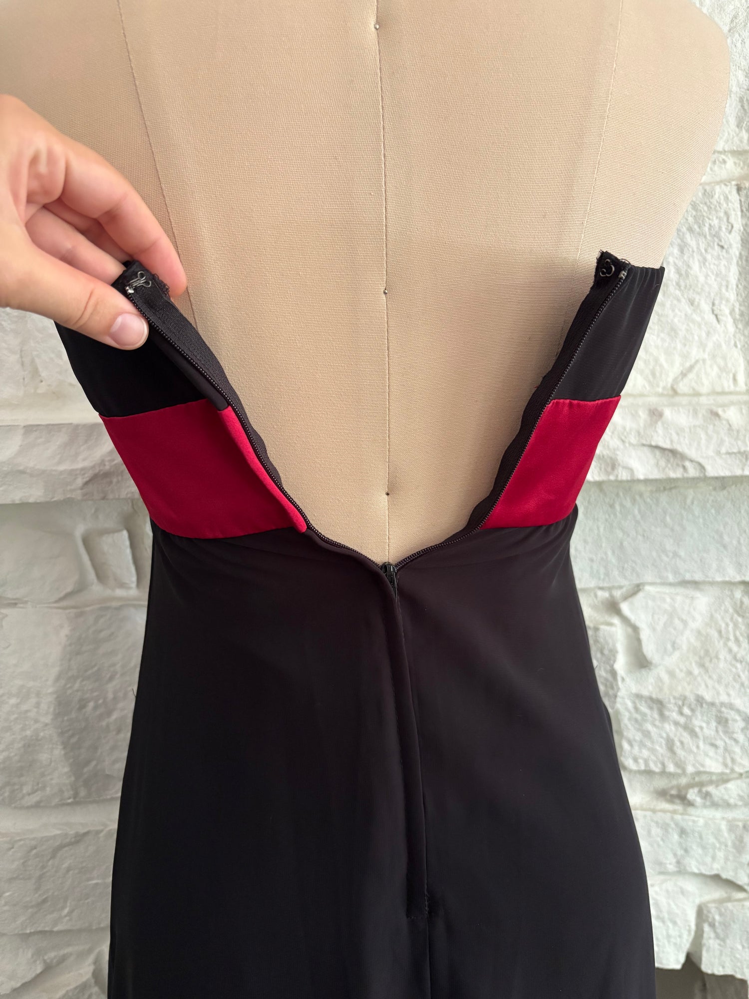 Red Sash Dress