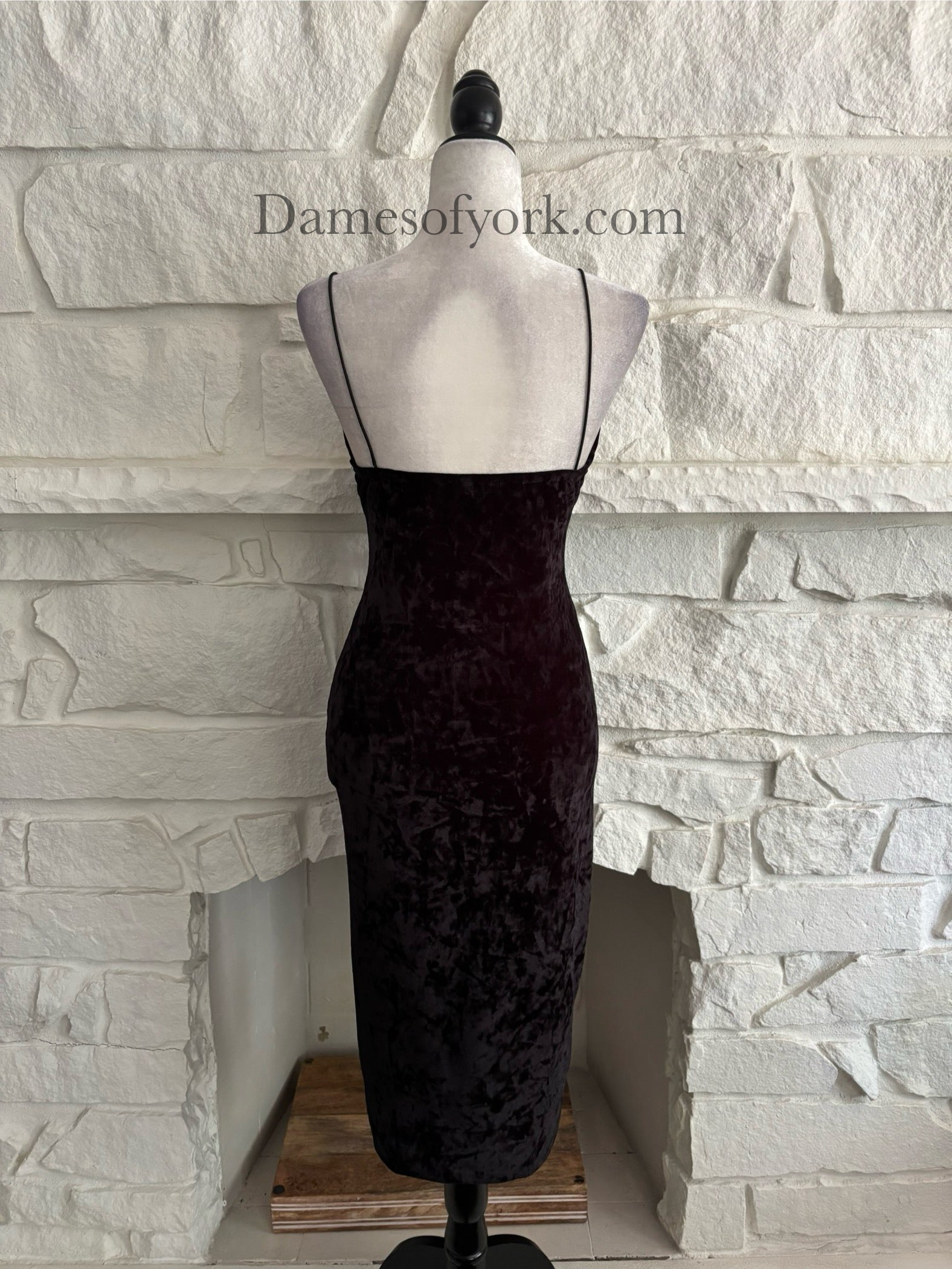 Revamped Velvet Dress