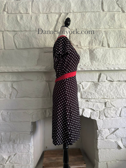 Pinup Polka Dot Dress