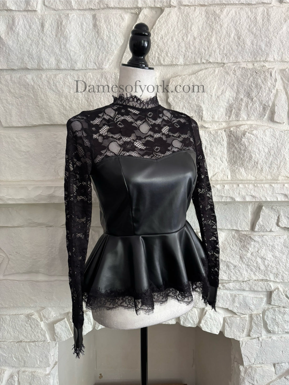 Peplum Hex Top