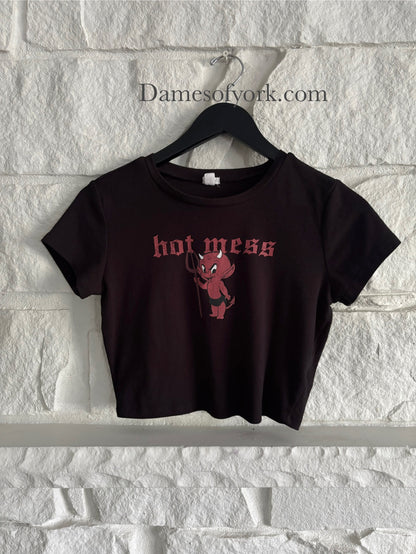 Hot Mess Crop Top