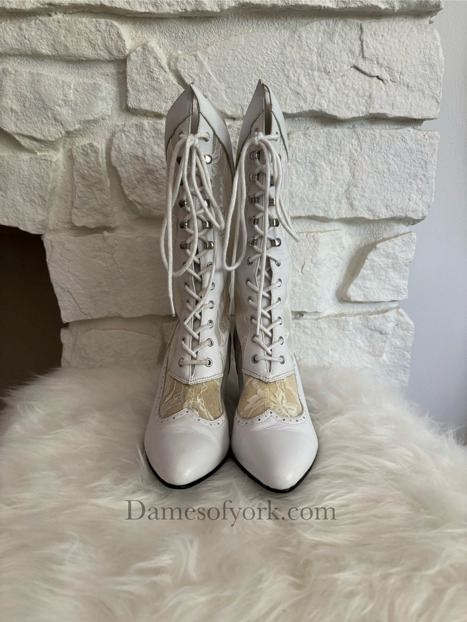 Gilded Grace Victorian Boots