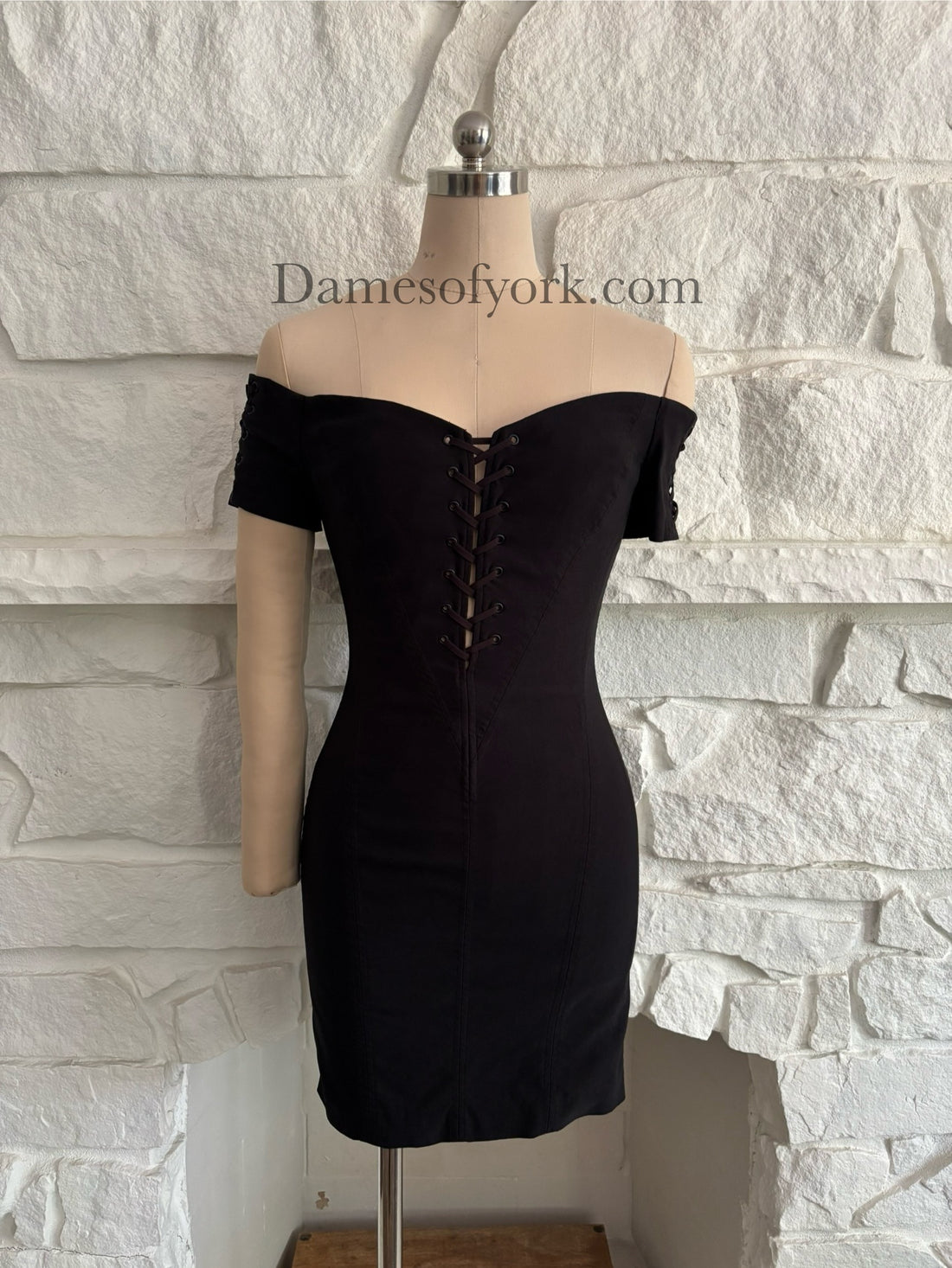Dress with Corset Sleeve
