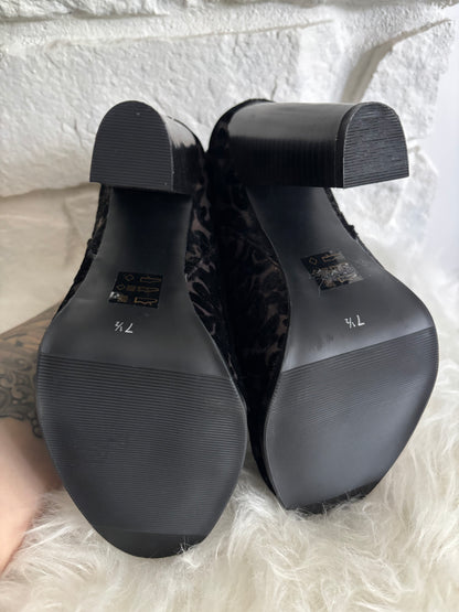 Velvet Requiem Booties