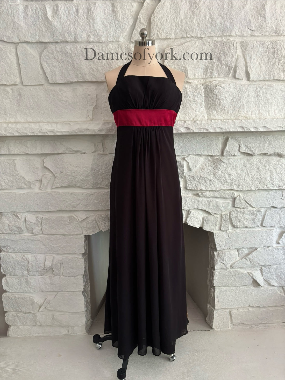 Red Sash Dress