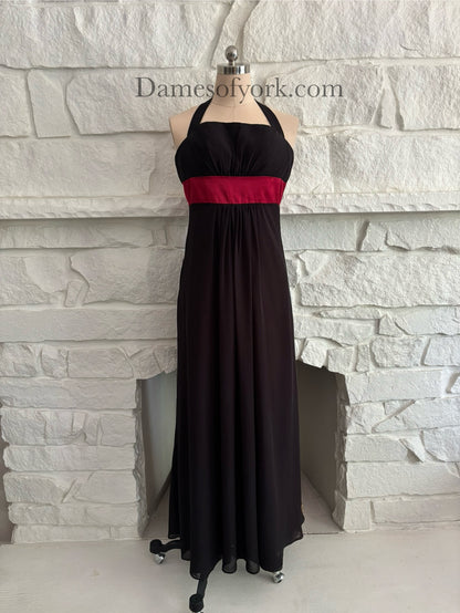 Red Sash Dress