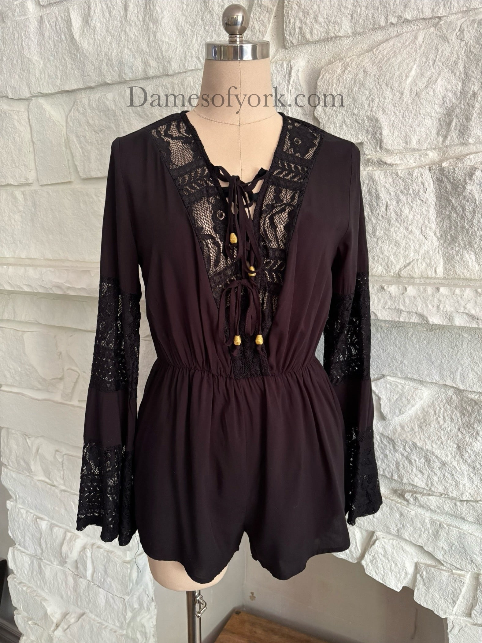 Midnight Meadow Romper