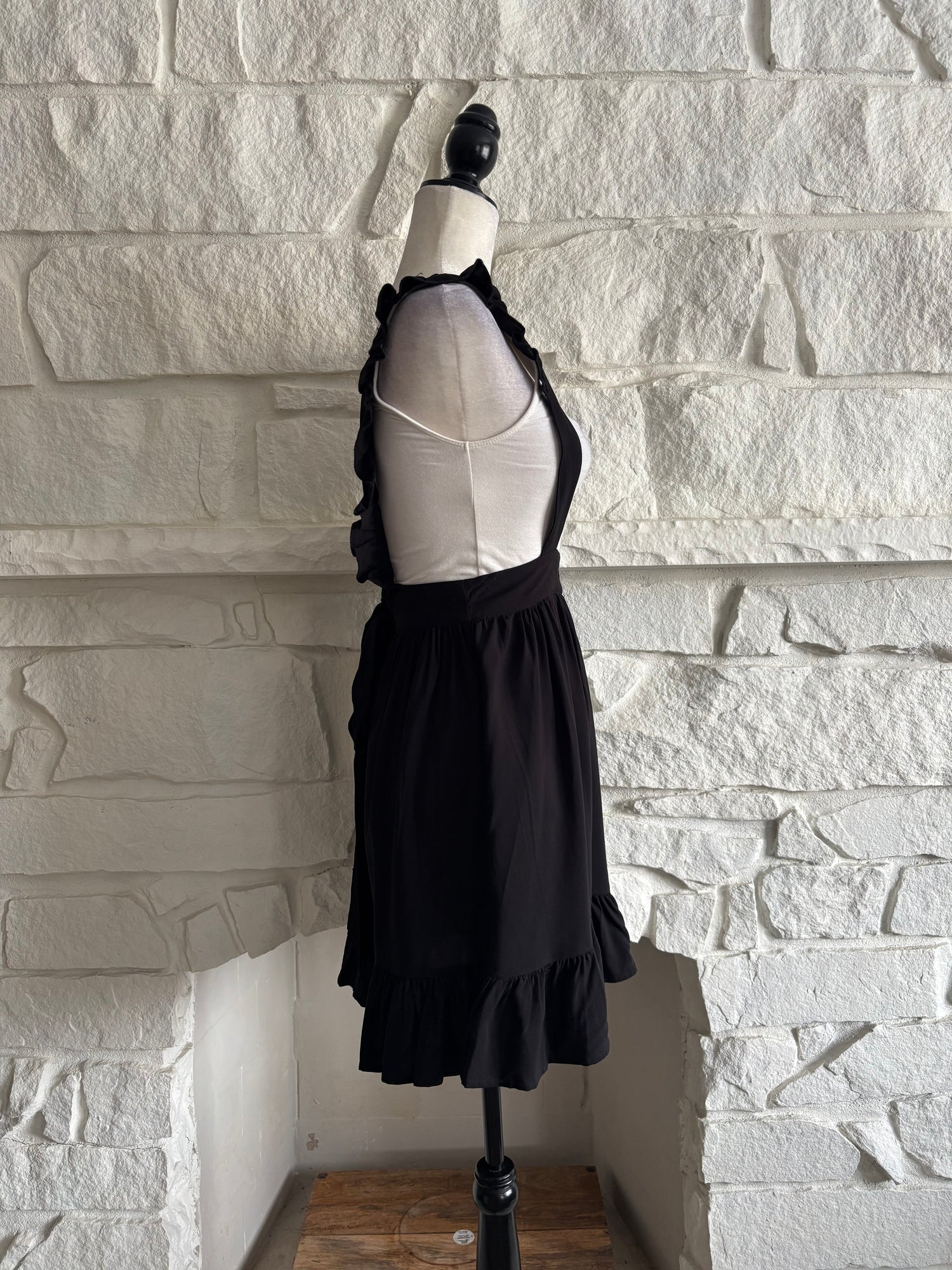 Ruffle Suspender Skirt