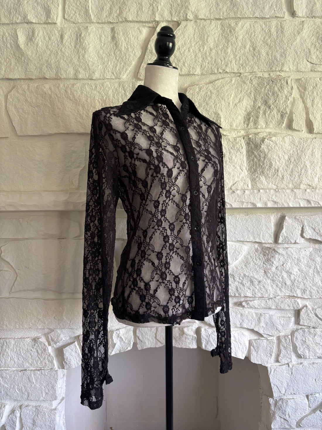 Queen of Darkness Lace Blouse