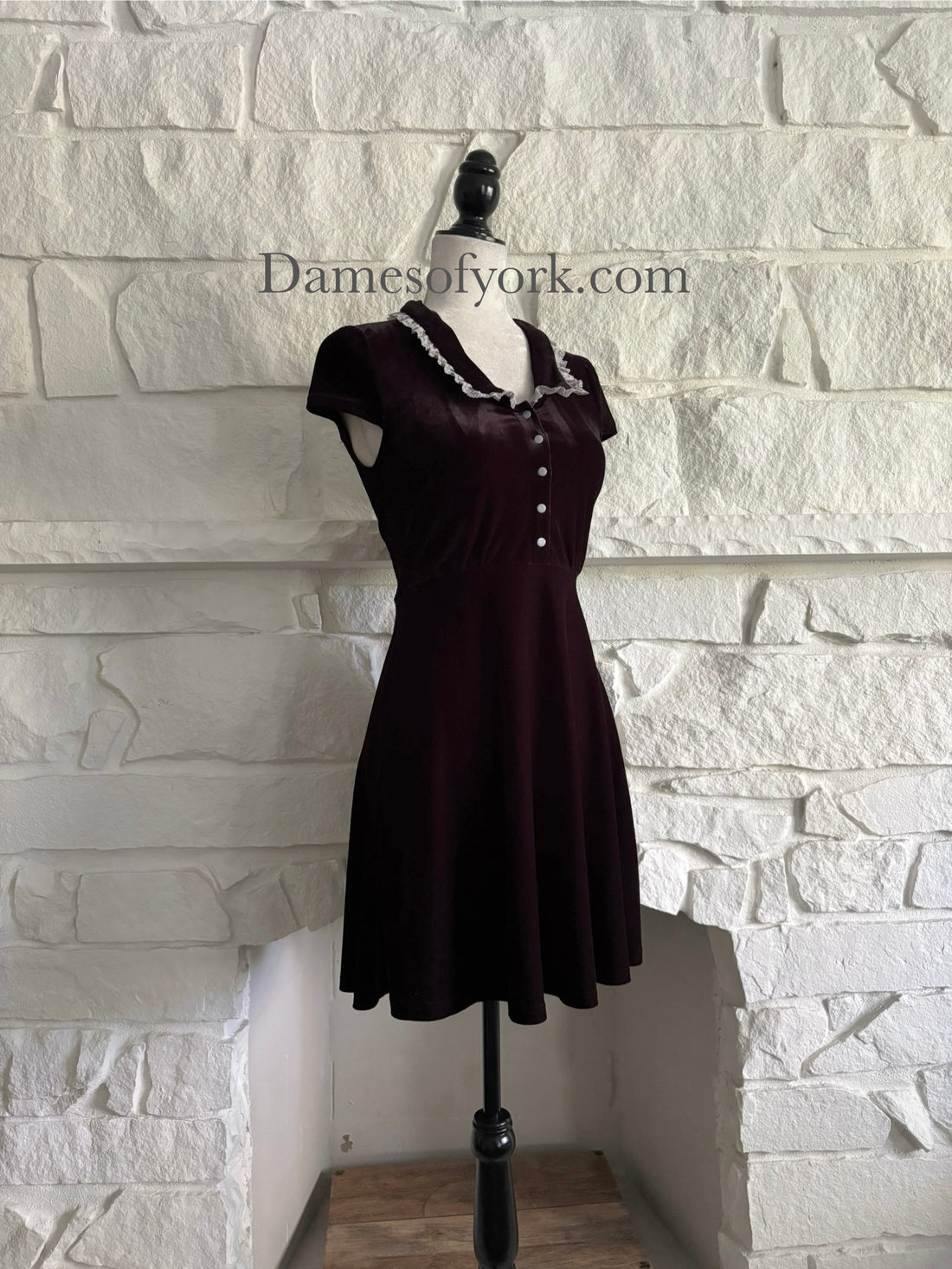 Every Mourning Collar Dress