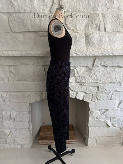 Blue Velvet Pants