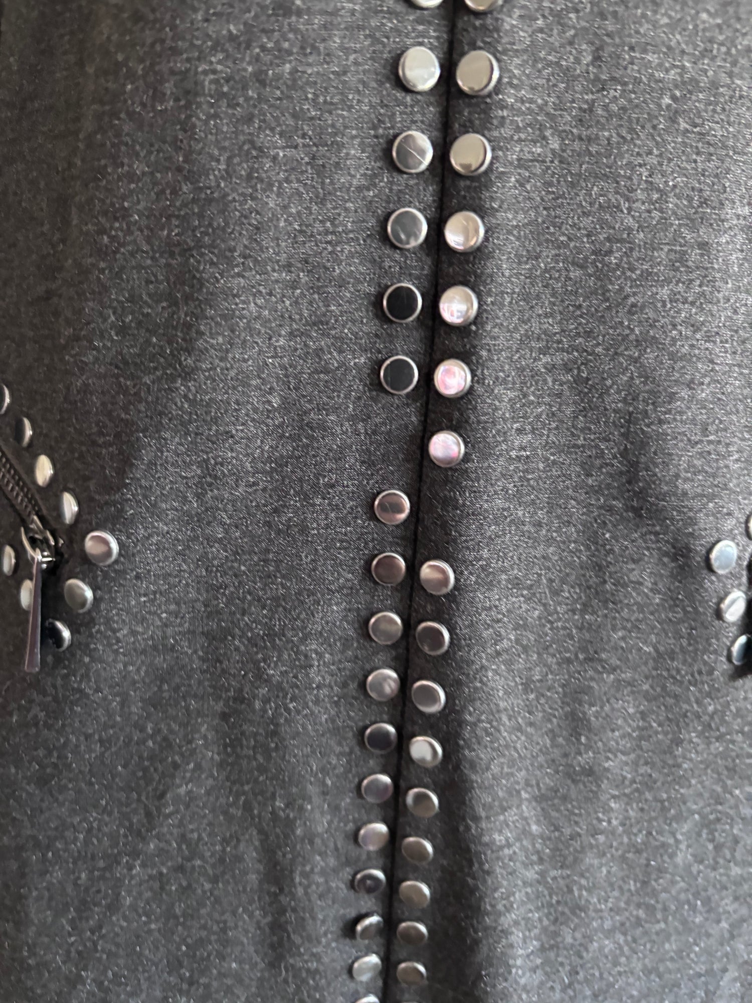 Graphite Rivet Dress