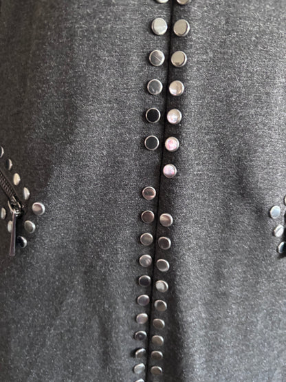 Graphite Rivet Dress