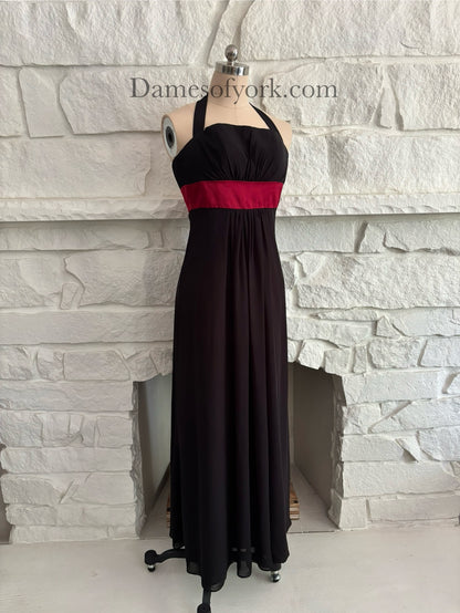 Red Sash Dress