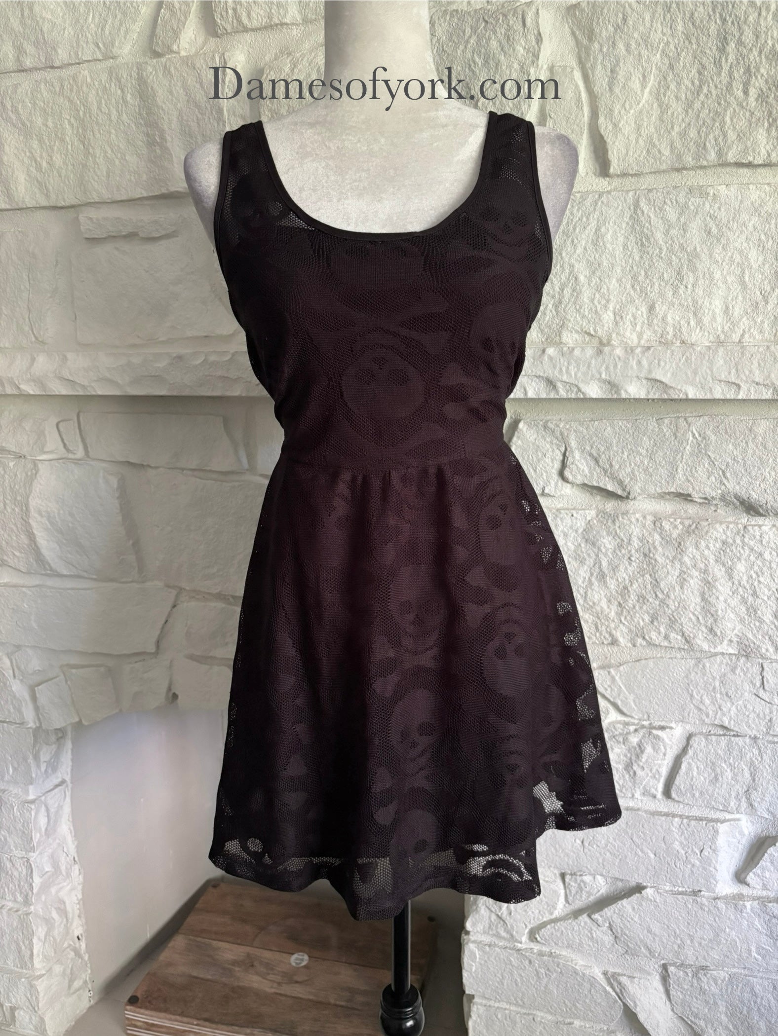 Skullveil Skater Dress
