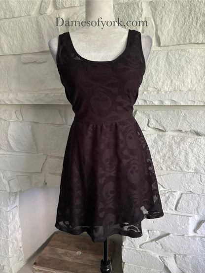 Skullveil Skater Dress