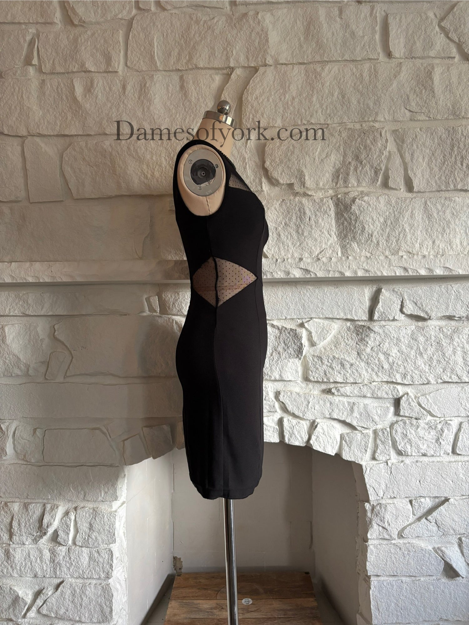 Chain Veil Siren Dress