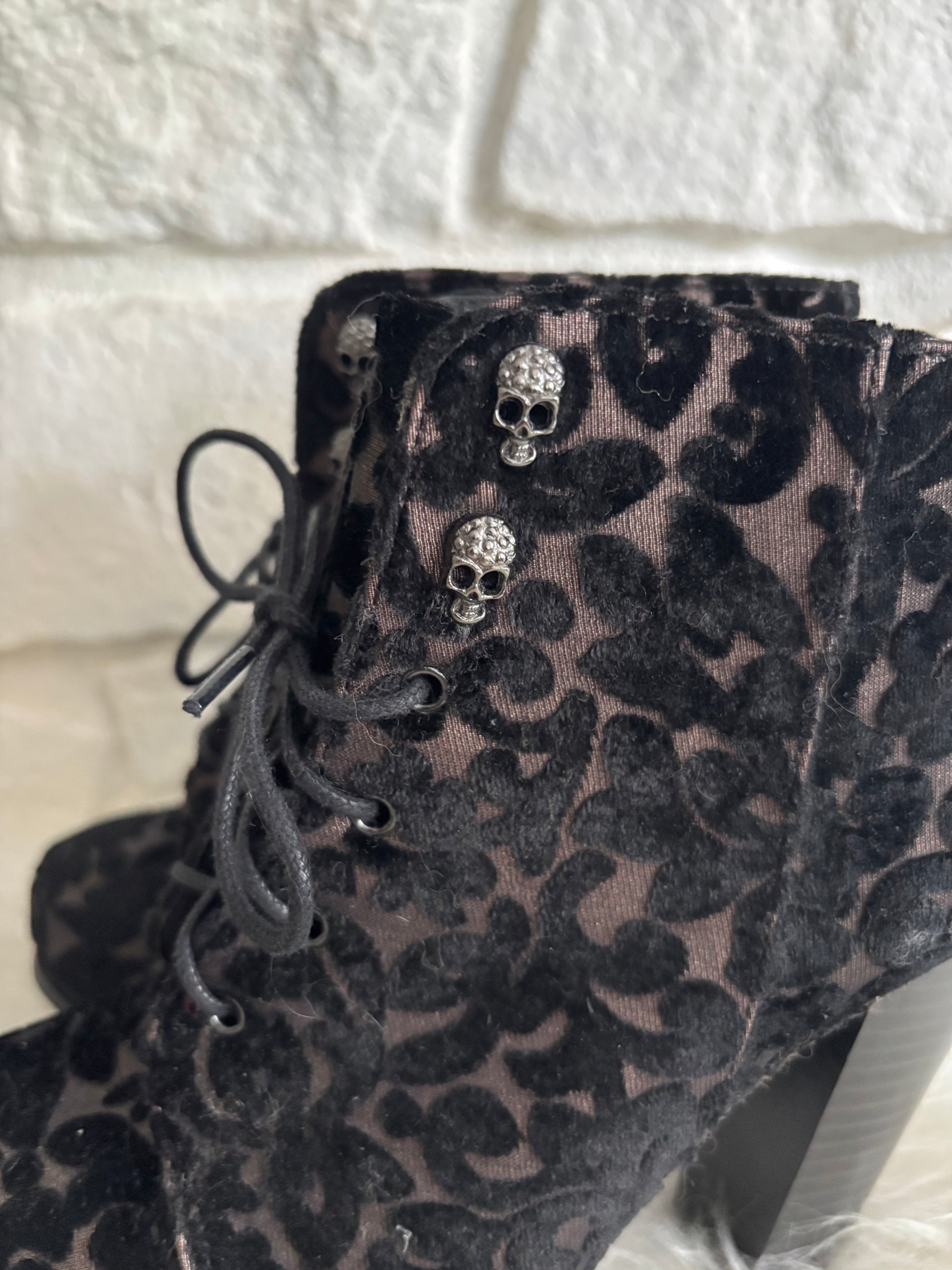 Velvet Requiem Booties