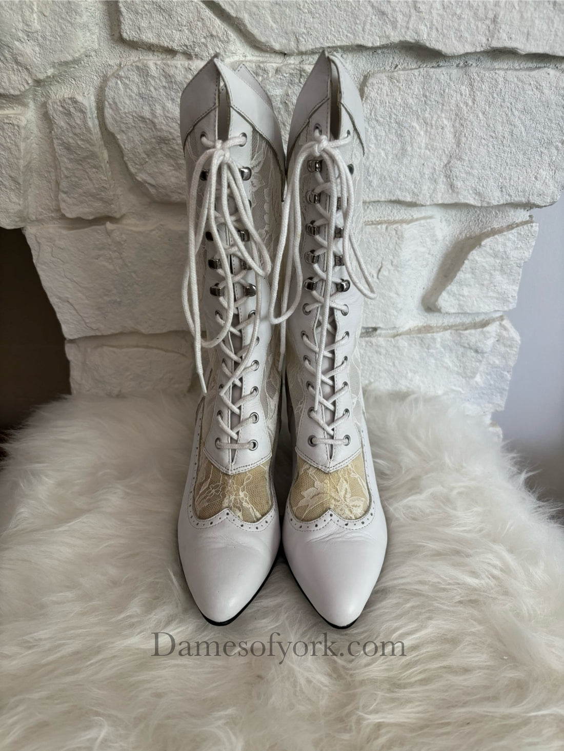 Gilded Grace Victorian Boots