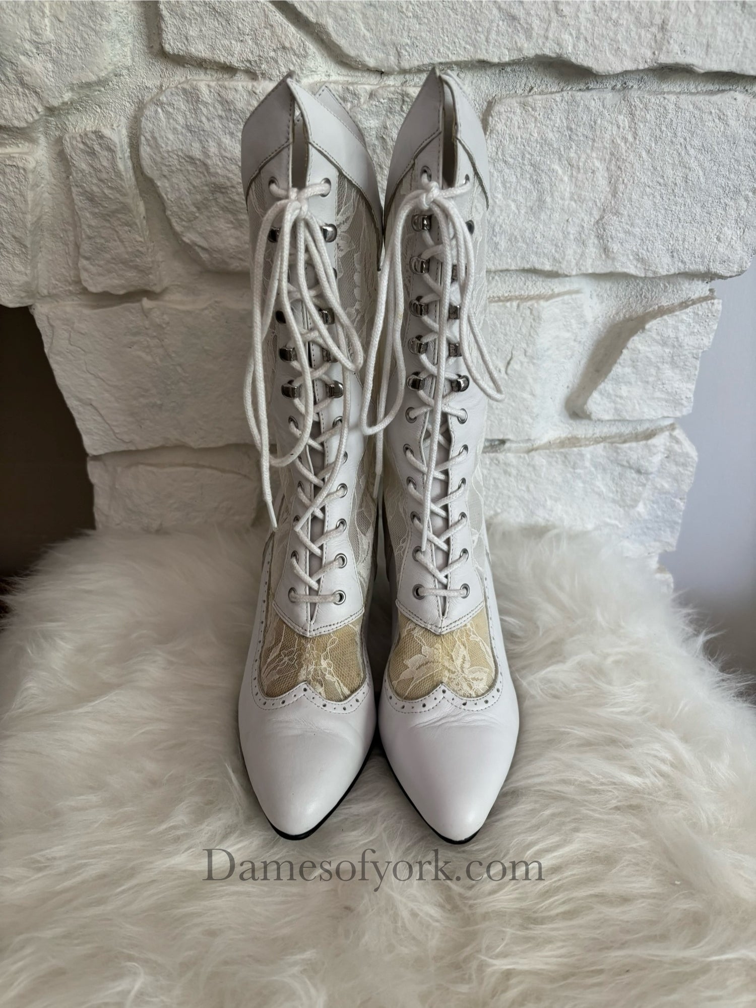 Gilded Grace Victorian Boots