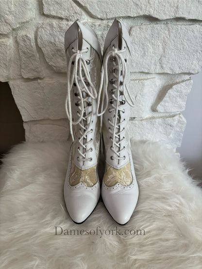 Gilded Grace Victorian Boots