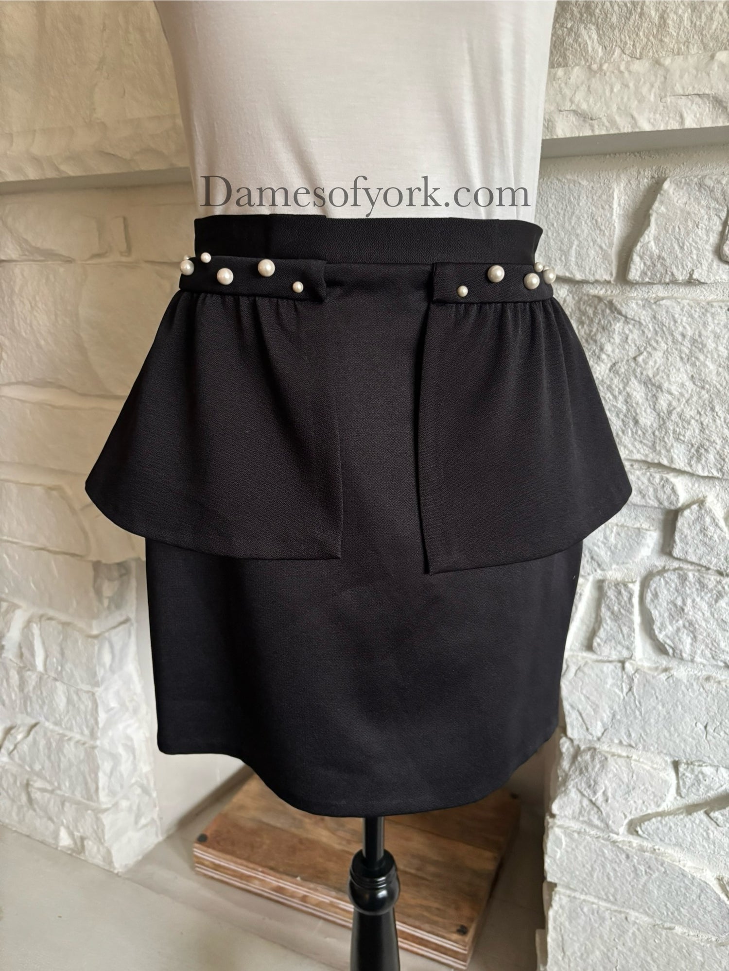 Pearlcrest Peplum Skirt