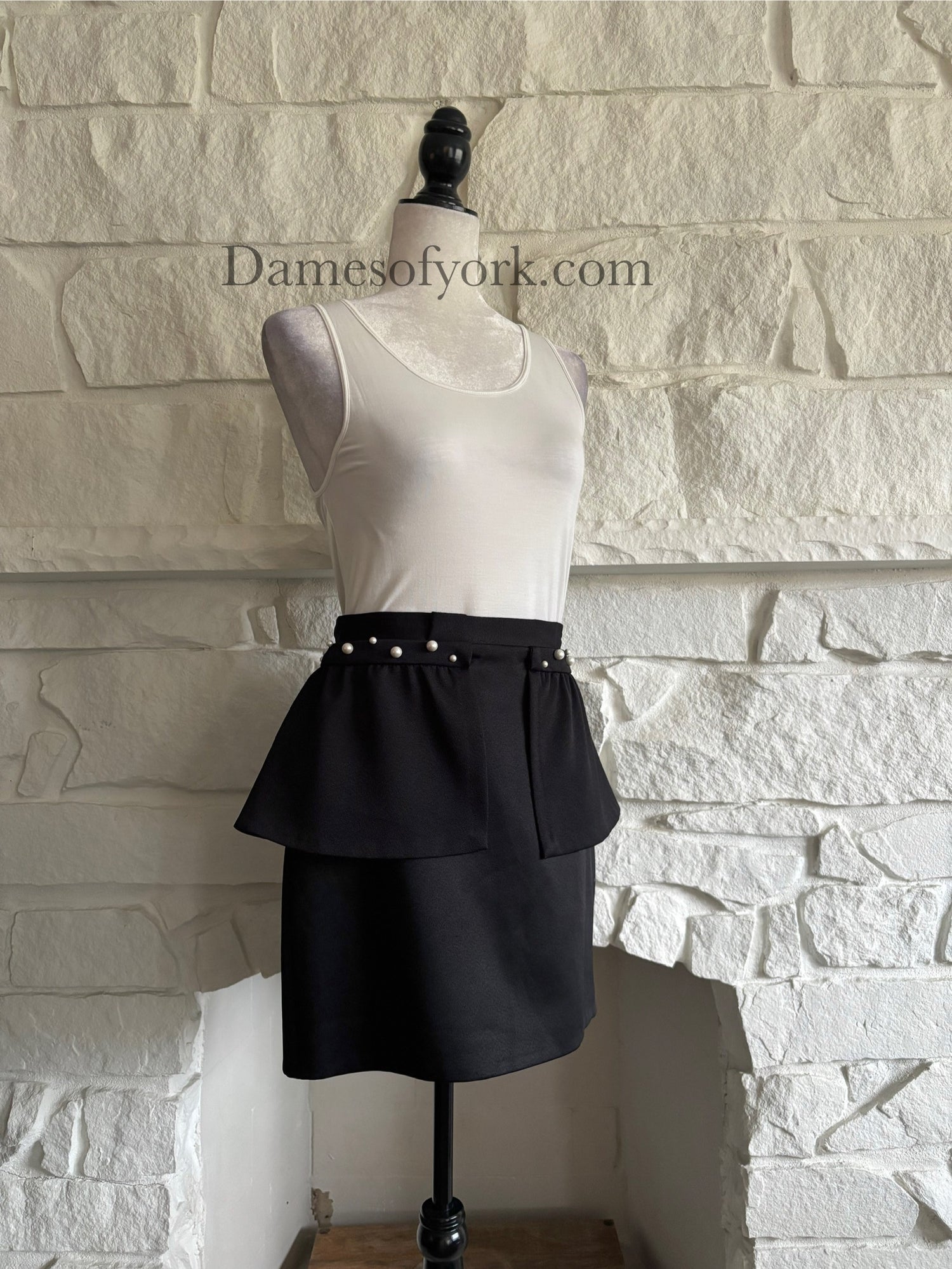 Pearlcrest Peplum Skirt