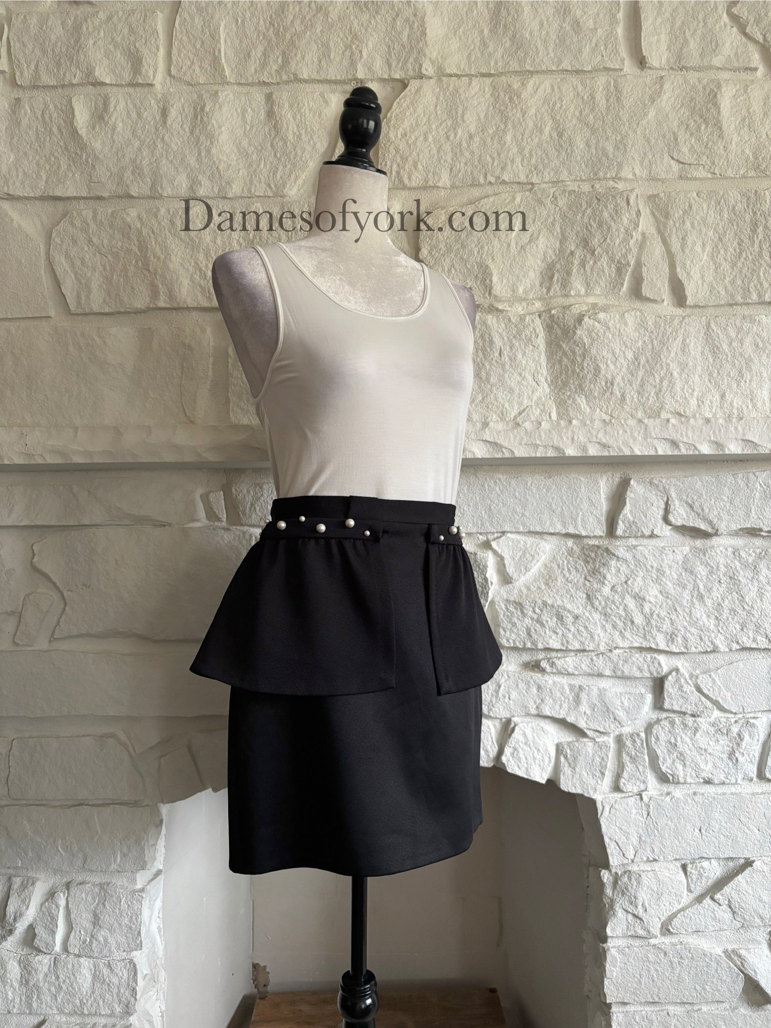 Pearlcrest Peplum Skirt