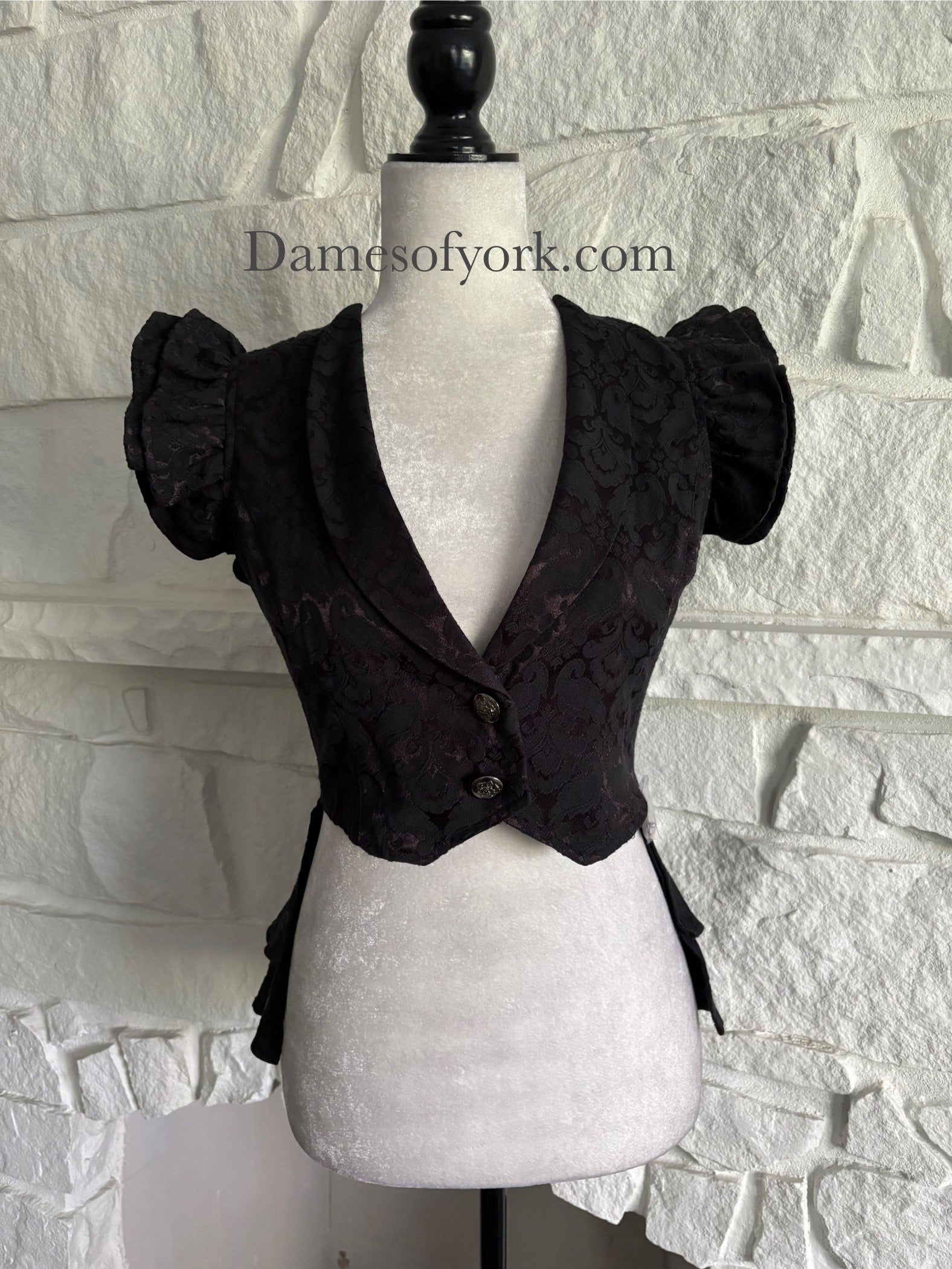 Brocade Tailcoat Vest