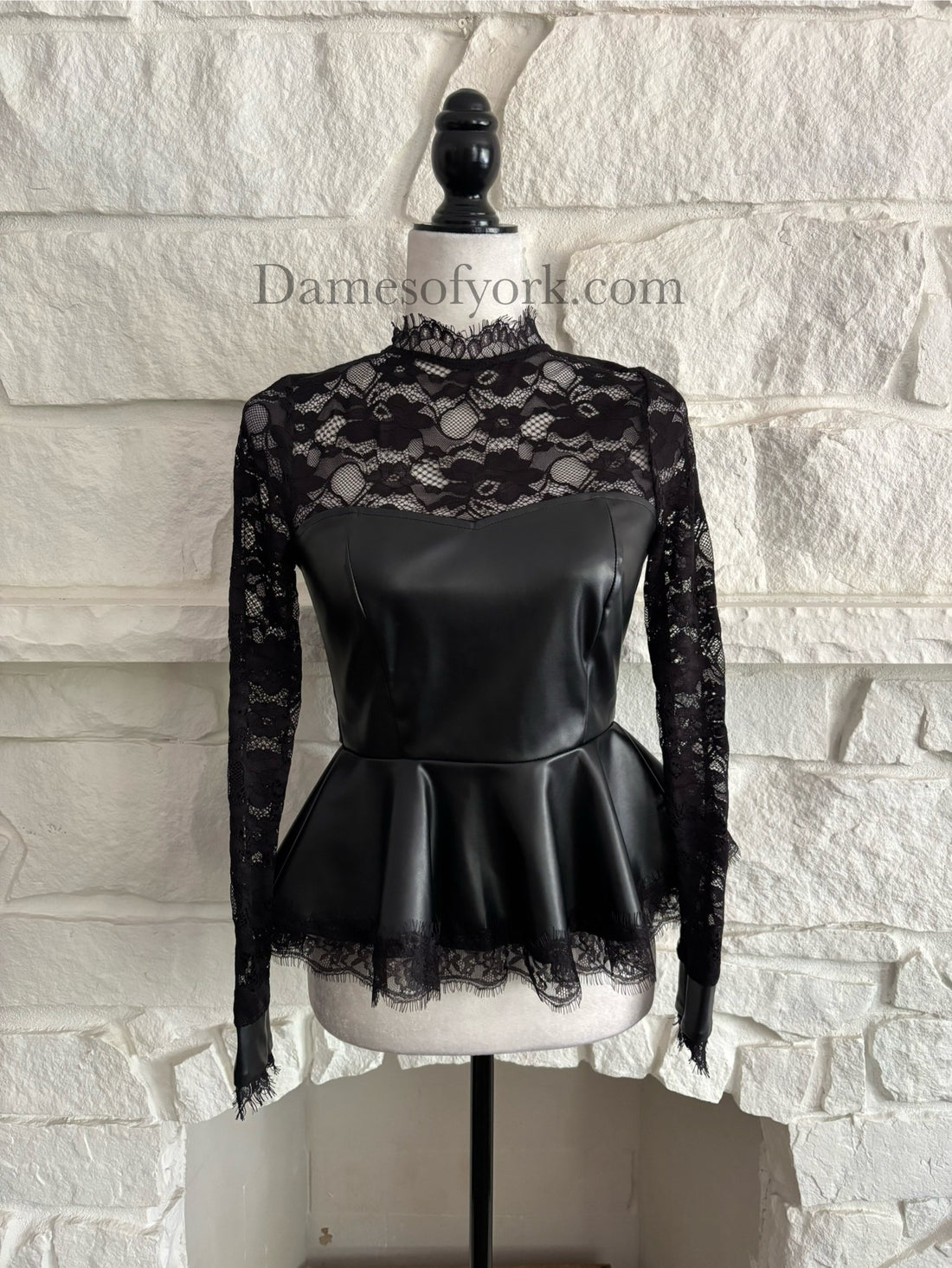 Peplum Hex Top
