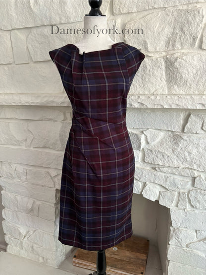 Classy Plaid Dress
