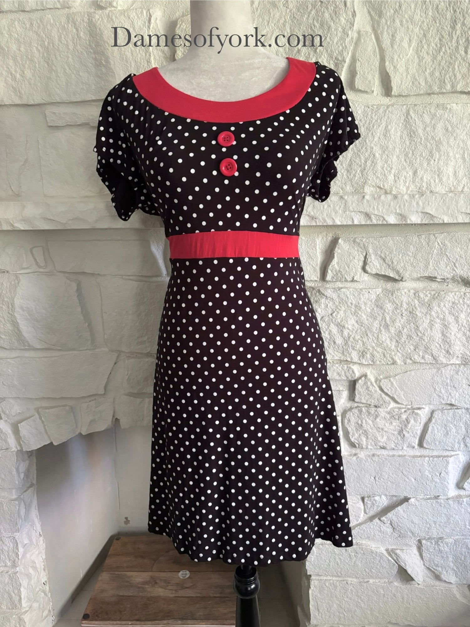 Pinup Polka Dot Dress