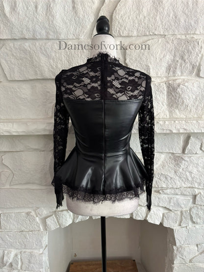 Peplum Hex Top