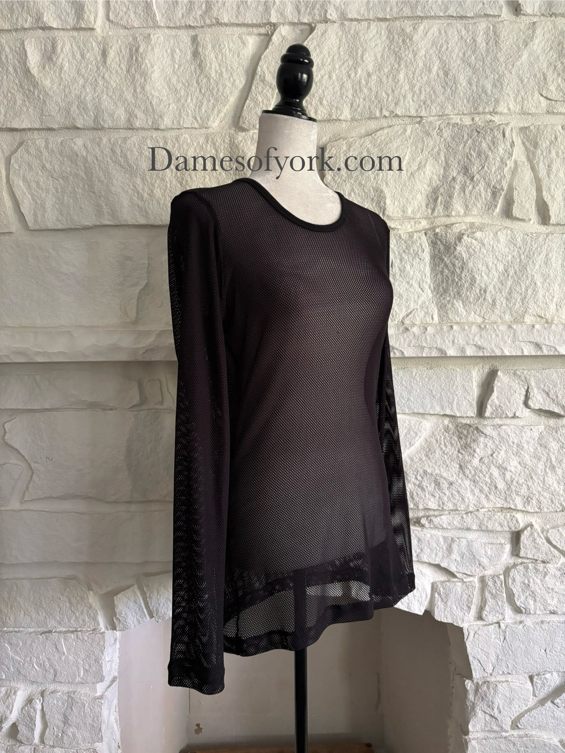 Shadow Veil Mesh Top