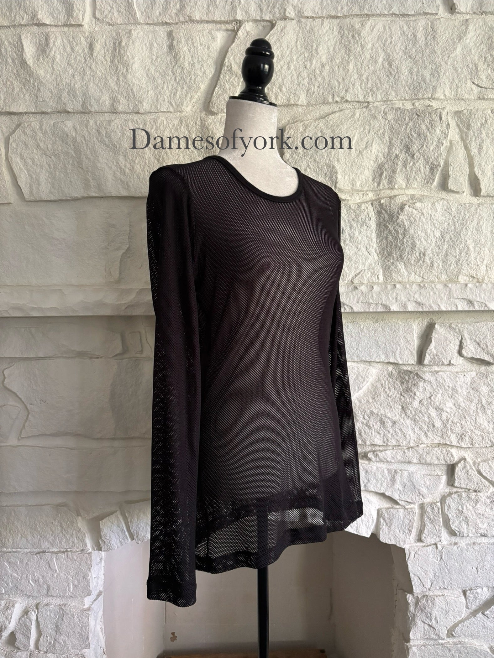 Shadow Veil Mesh Top