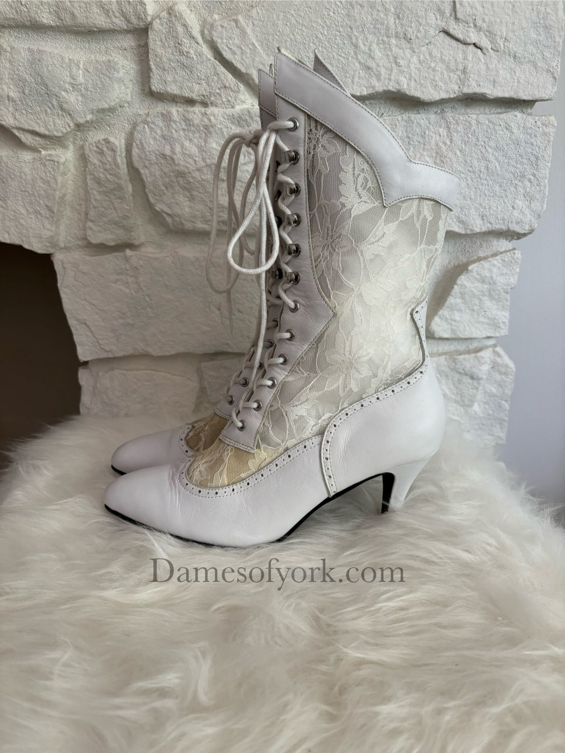 Gilded Grace Victorian Boots