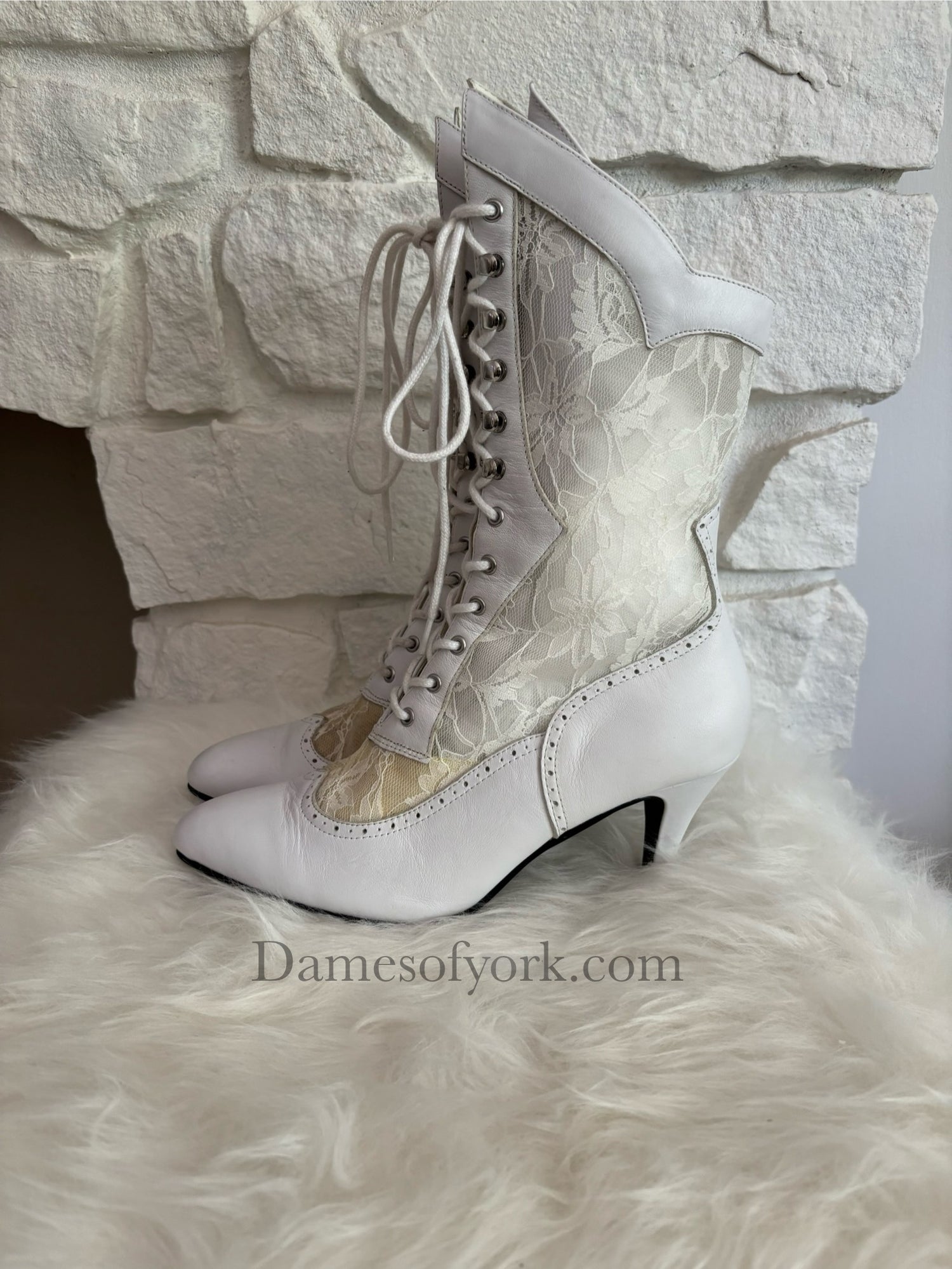 Gilded Grace Victorian Boots