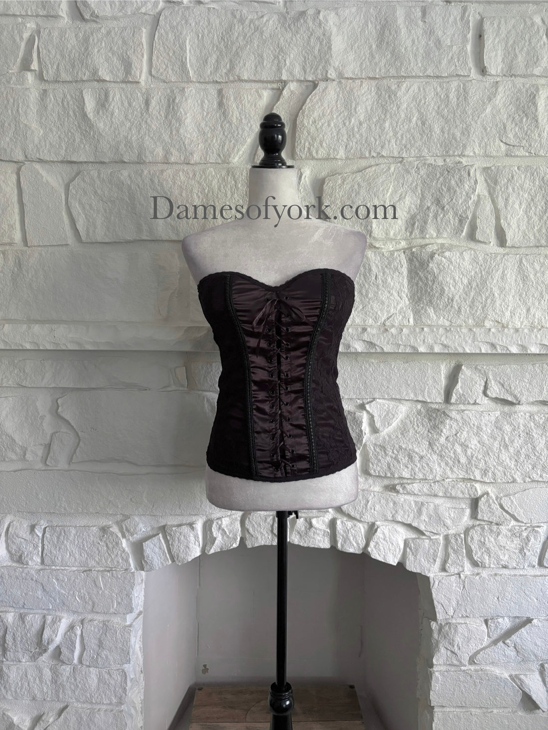 Midnight Lace Corset Top