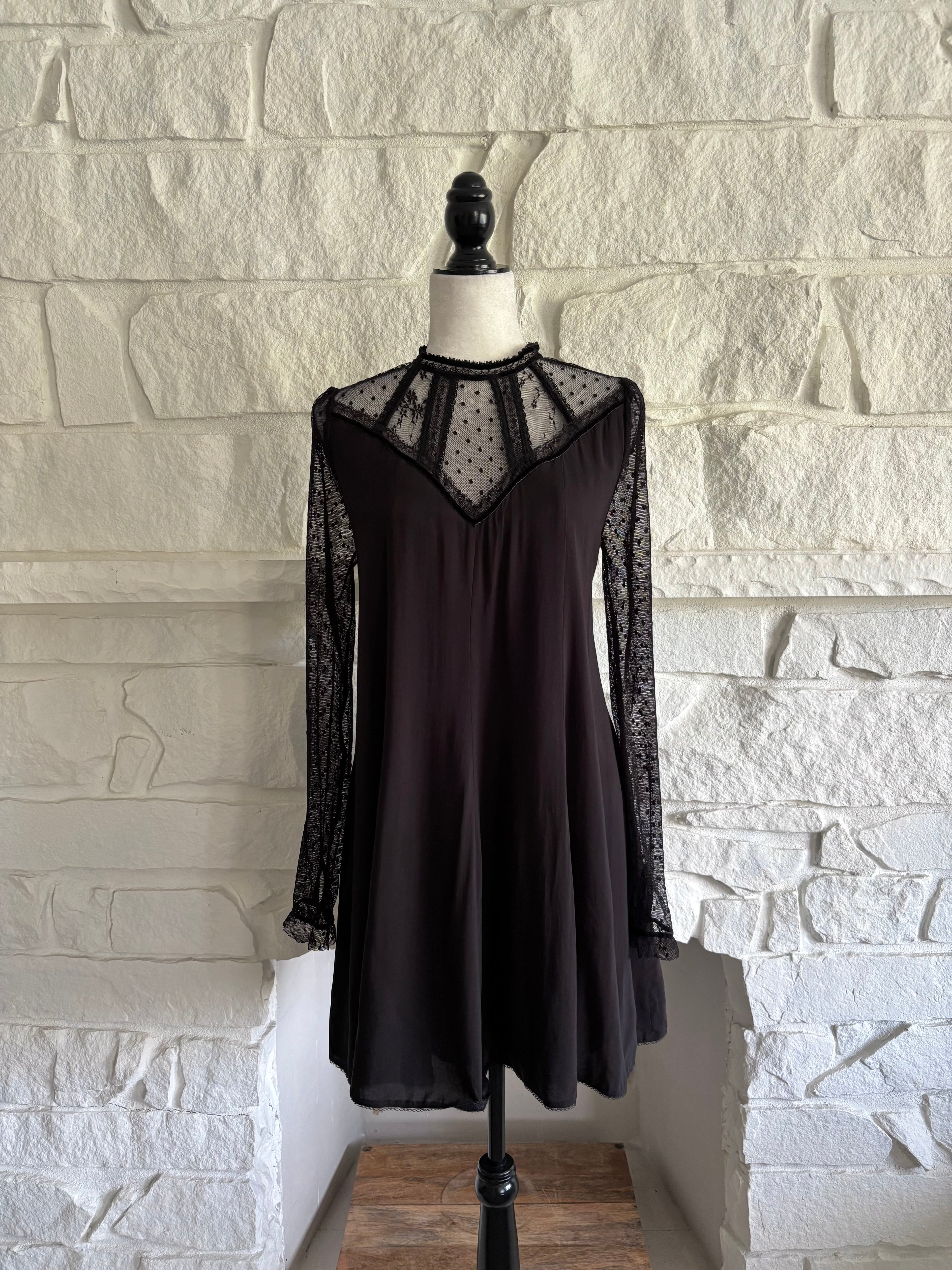 Midnight Mesh Dress